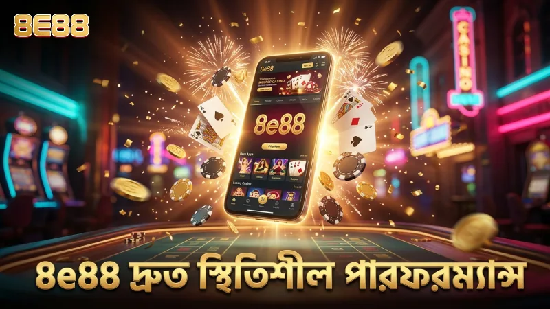 বিভিন্ন ডিভাইসে 8e88 অ্যাপের দ্রুত ও স্থিতিশীল পারফরম্যান্স।