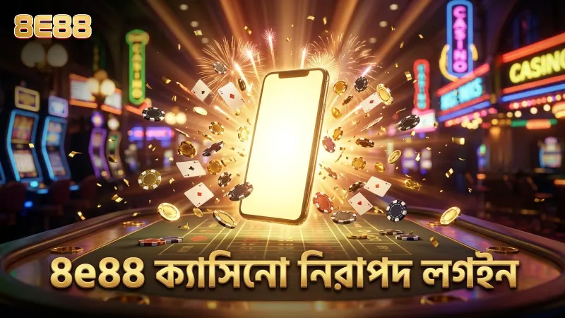8e88 ক্যাসিনোর নিরাপদ লগইন পদ্ধতি অনুসরণ করুন