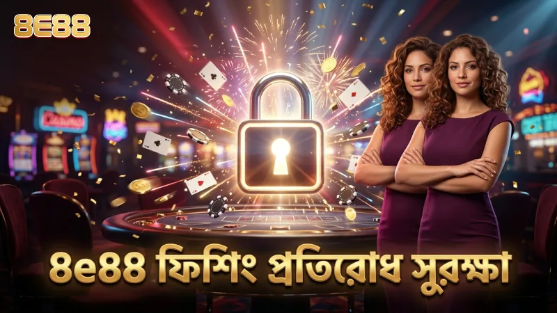 8e88 নিরাপত্তা ব্যবস্থা ফিশিং থেকে রক্ষা করে