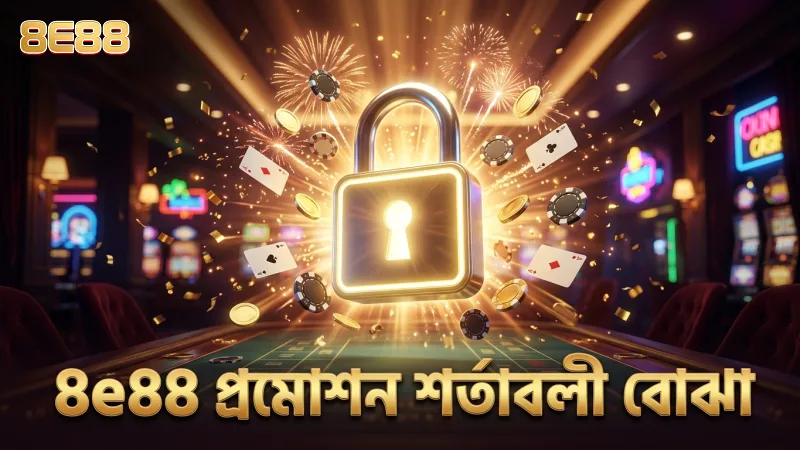 8e88 প্রমোশন শর্তাবলী বুঝতে পারাটাই মূল চাবিকাঠি।