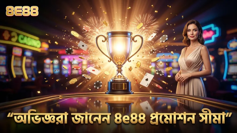 অভিজ্ঞ খেলোয়াড়েরা 8e88 প্রমোশন সীমাবদ্ধতা ভালোভাবে জানেন।