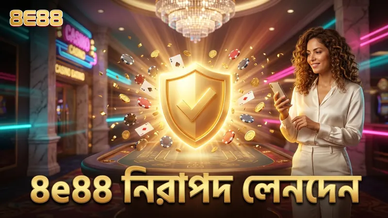 8e88 নিরাপদ লেনদেনের জন্য এনক্রিপশন ব্যবহৃত হয়