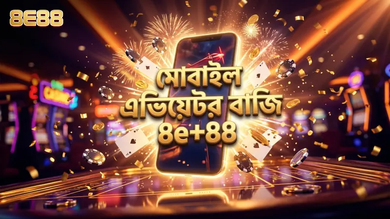 মোবাইল থেকে এভিয়েটর মাল্টিপ্লায়ার বাজি ধরার সহজ পদ্ধতি 8e88 এ।