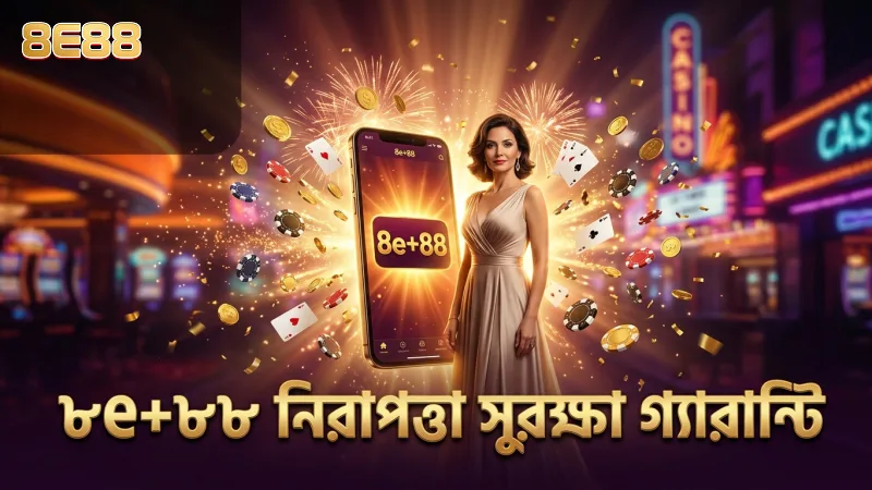 নিরাপদ খেলার জন্য 8e88 প্ল্যাটফর্মের সুরক্ষা ব্যবস্থা।