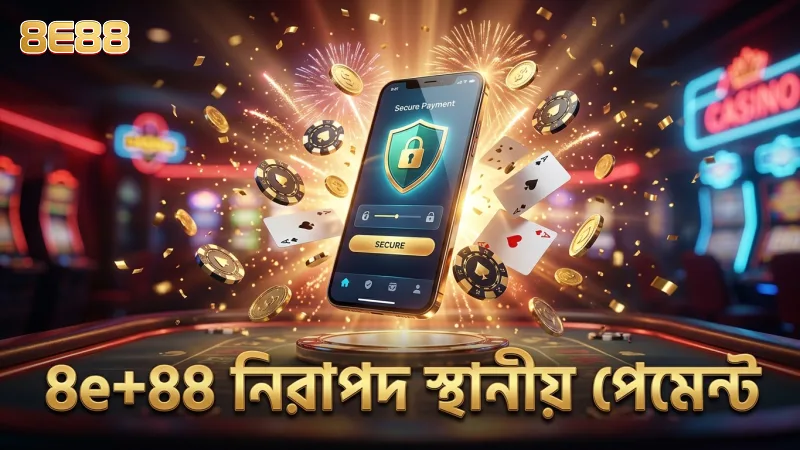 8e88 প্ল্যাটফর্মে নিরাপদ ও দ্রুত স্থানীয় পেমেন্ট সমাধান।