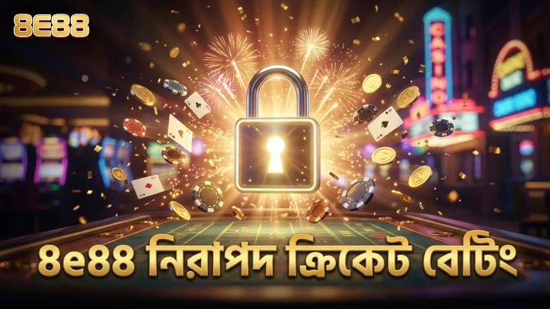 8e88 প্ল্যাটফর্মে ক্রিকেট লাইভ বেটিংয়ের নিরাপত্তা ব্যবস্থা