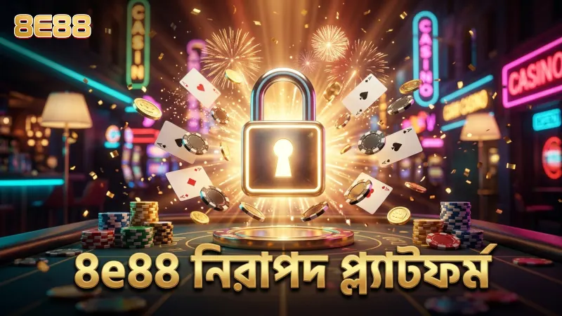 8e88 এর নিরাপদ প্ল্যাটফর্মে খেলার নিশ্চয়তা দেয়।