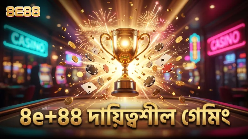 নিরাপদ বাজির জন্য 8e88 দায়িত্বশীল গেমিং নীতিমালা প্রয়োজনীয়