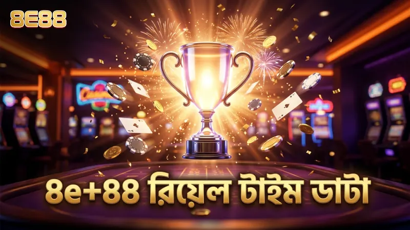 8e88 এর রিয়েল-টাইম ডাটা ফিড বেটিং বিশ্লেষণে সাহায্য করে।