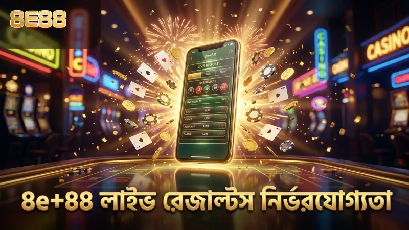 8e88 এর লাইভ রেজাল্টস নির্ভরযোগ্য ডাটা প্রদান করে।