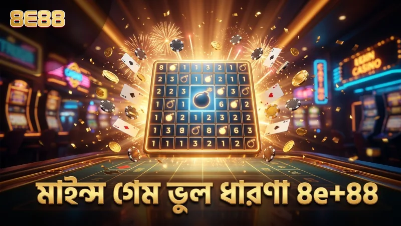 মাইন্স গেমের ভুল ধারণাগুলো 8e88 অনুসারে যাচাই করা হয়েছে।