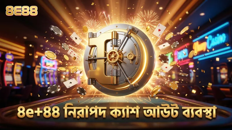8e88 ক্যাশ আউট পদ্ধতি ঝুঁকি কমাতে সহায়ক।