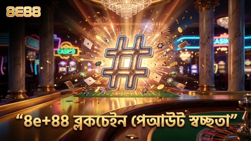 ব্লকচেইনভিত্তিক পেআউট অ্যালগরিদম 8e88-এ স্বচ্ছ ও নিরাপদ।