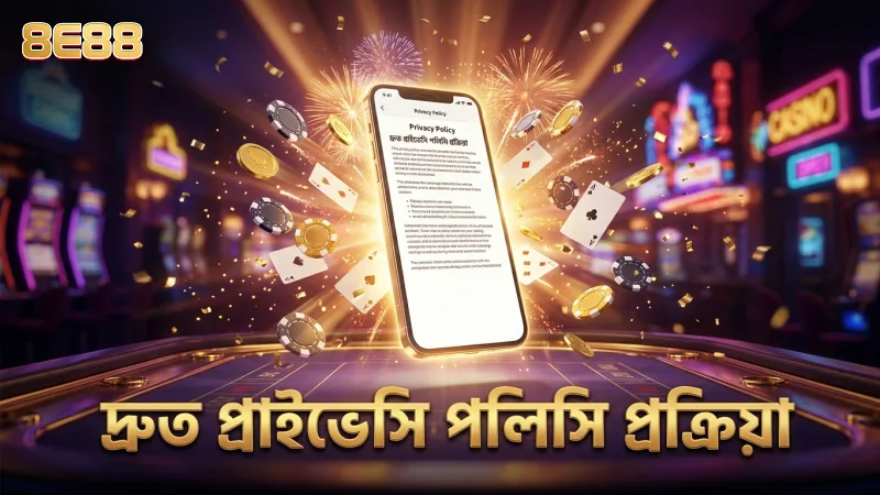 প্রাইভেসি নীতিমালা দ্রুত ও সহজ প্রক্রিয়া নিশ্চিত করে