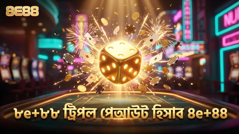 ট্রিপল পেআউটের সঠিক হিসাব 8e88 প্ল্যাটফর্মে নিশ্চিত