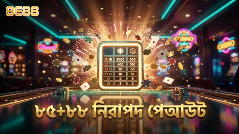 8e88 বাজিতে নিরাপদ এবং বিশ্বাসযোগ্য পেআউট টেবিল