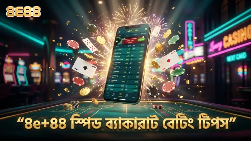 8e88 স্পিড ব্যাকারাটে বেটিং সময় নির্ধারণের কার্যকর টিপস।