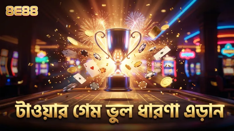 টাওয়ার গেমে ভুল ধারণা থেকে বোনাস হারানো থেকে বিরত থাকুন