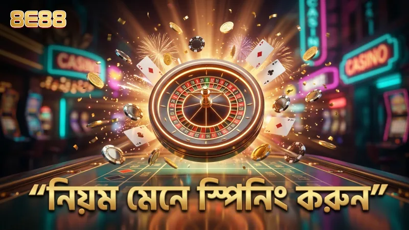 স্পিনিং প্রক্রিয়ায় নিয়ম মেনে চলা গুরুত্বপূর্ণ।
