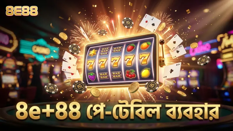 8e88 পে-টেবিল ব্যবহার করে বাজির ভুল এড়ান।